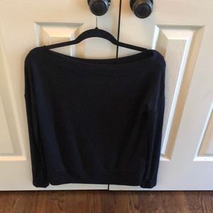 Athleta off Shoulder Sweatshirt